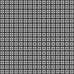 Abstract Cross Pattern Dots Logo generative computational art illustration