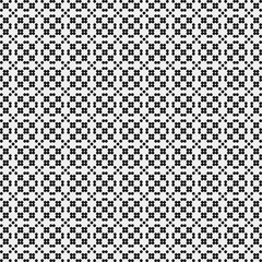 Abstract Cross Pattern Dots Logo generative computational art illustration