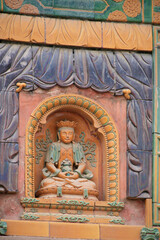 Fototapeta na wymiar buddhist temple (Putuo Zongcheng) in chengde in china