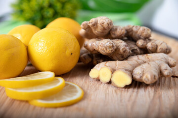 Jengibre con limón para infusiones, lo mejor para resfriados