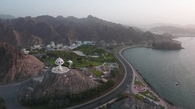 Drone In The Capital, Muscat, Sultanate Of Oman