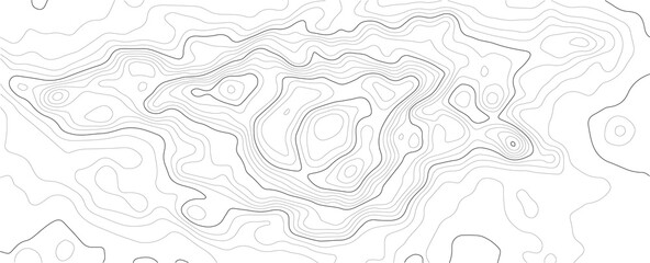 Topographic map contour background. Contour map vector. Map line of topography. Vector abstract topographic map concept with space for your copy. Wavy banners. Color geometric form