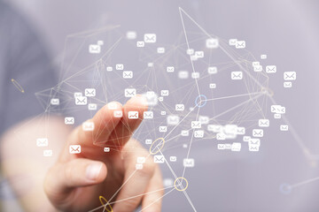 contact communication support contact concept service