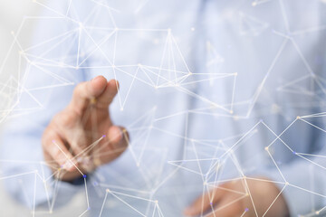 organization network team concept networking.