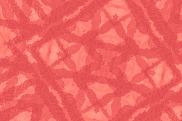 Fototapeta na wymiar Batik Pattern. Spring Striped Shibori Print. 