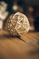 Christmas gifts ball. Christmas ball. 