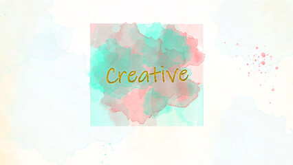 abstract watercolor background