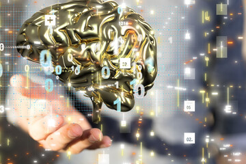 mind AI smart brain artificial system network digital