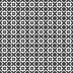 Abstract Cross Pattern Dots Logo generative computational art illustration