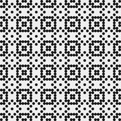 Abstract Cross Pattern Dots Logo generative computational art illustration