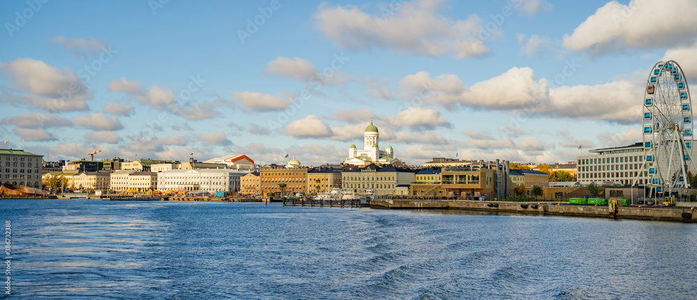 Wall mural panorama of helsinki, finland