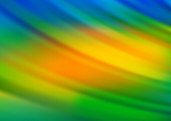Obraz premium Dark Blue, Yellow vector pattern with narrow lines.