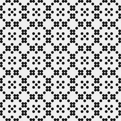 Abstract Cross Pattern Dots Logo generative computational art illustration