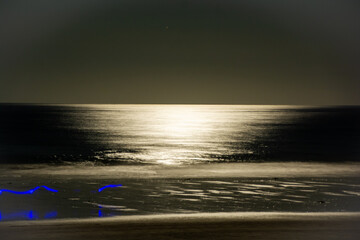 Moonrise over the Atlantic