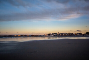 Fototapeta premium Sunrise by the Ocean