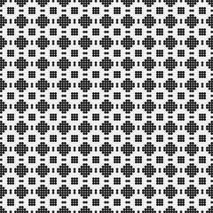 Abstract Cross Pattern Dots Logo generative computational art illustration