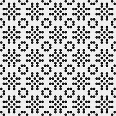 Abstract Cross Pattern Dots Logo generative computational art illustration