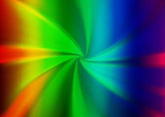 Light Multicolor, Rainbow vector abstract blurred template.