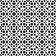 Abstract Cross Pattern Dots Logo generative computational art illustration