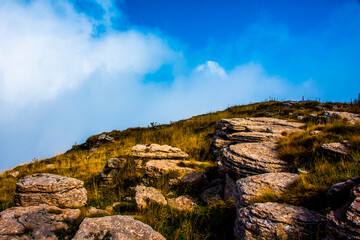 rocks eroded by time