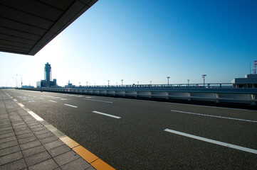 関西空港への送迎道路