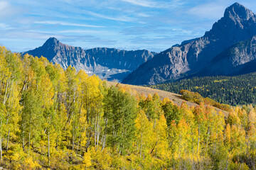 Beautiful Autumn Color in the San Juan Mountains of Colorado.