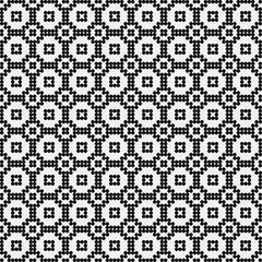 Abstract Cross Pattern Dots Logo generative computational art illustration