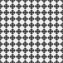 Abstract Cross Pattern Dots Logo generative computational art illustration