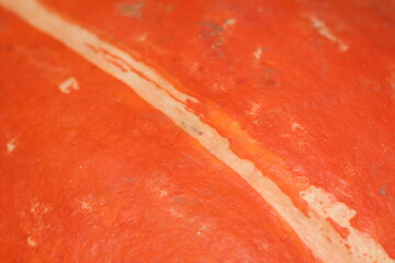 Beautiful orange background. Pumpkin orange close up.
