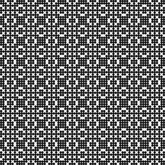 Abstract Cross Pattern Dots Logo generative computational art illustration