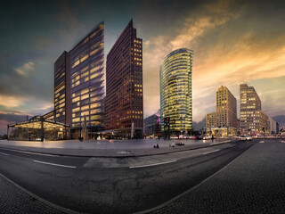 Berlin Potsdamer Platz Panorama