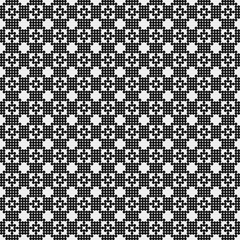 Abstract Cross Pattern Dots Logo generative computational art illustration