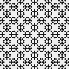 Abstract Cross Pattern Dots Logo generative computational art illustration