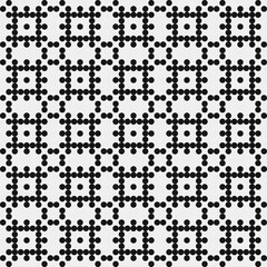 Abstract Cross Pattern Dots Logo generative computational art illustration