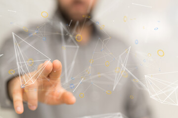 Business and communications group digital team.