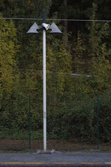 Lanterns in an urban environment
