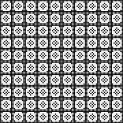Abstract Cross Pattern Dots Logo generative computational art illustration