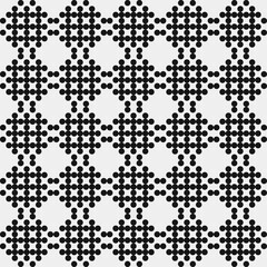 Abstract Cross Pattern Dots Logo generative computational art illustration