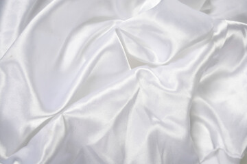 Fototapeta premium Silky Soft White Fabric