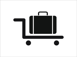 travel suitcase icon