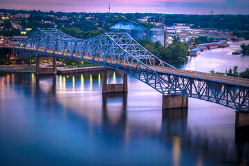 O'Neal Bridge, Florence , Alabama   Long Exposure