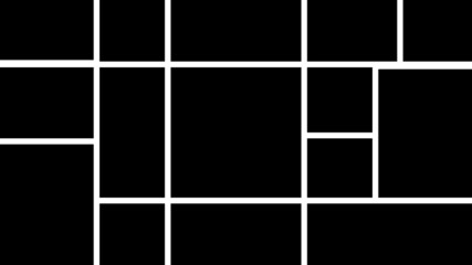 Photo collage templates frames for photos and pictures. Collage template. Collage frames for photo. Vector collage.	