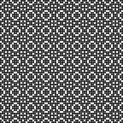 Abstract Cross Pattern Dots Logo generative computational art illustration