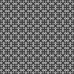 Abstract Cross Pattern Dots Logo generative computational art illustration