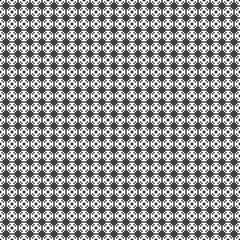 Abstract Cross Pattern Dots Logo generative computational art illustration