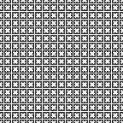 Abstract Cross Pattern Dots Logo generative computational art illustration