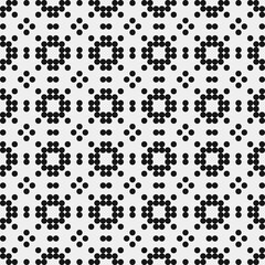 Abstract Cross Pattern Dots Logo generative computational art illustration
