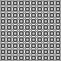 Fototapeta premium Abstract Cross Pattern Dots Logo generative computational art illustration