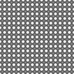 Abstract Cross Pattern Dots Logo generative computational art illustration