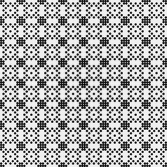 Abstract Cross Pattern Dots Logo generative computational art illustration